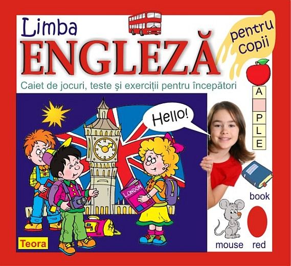 Limba engleza pentru copii - Caiet de jocuri, teste si exercitii pentru incepatori  183 __
