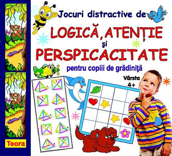 Jocuri distractive de logica, atentie si perspicacitate pentru copiii de gradinita 2003 __