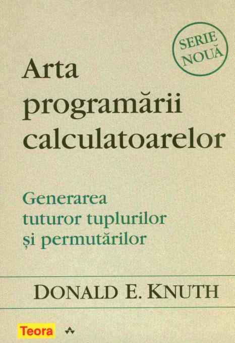 Arta programarii calculatoarelor. Generarea tuturor tuplurilor si permutarilor