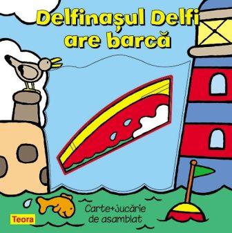 UZATA - Delfinasul Delfi are barca - pagini cartonate