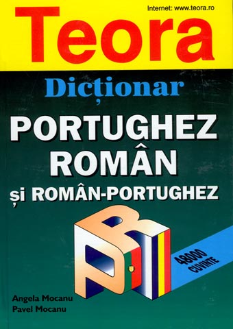 Dictionar portughez - roman si roman - portughez, 48000 cuvinte - coperta carton  08 __