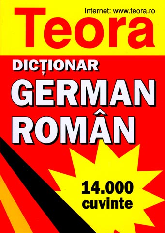 Dictionar german - roman  14000 cuvinte