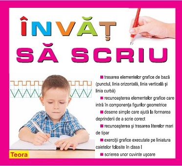 Invat sa scriu - exercitii grafice pentru prescolari