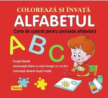 Coloreaza si invata alfabetul