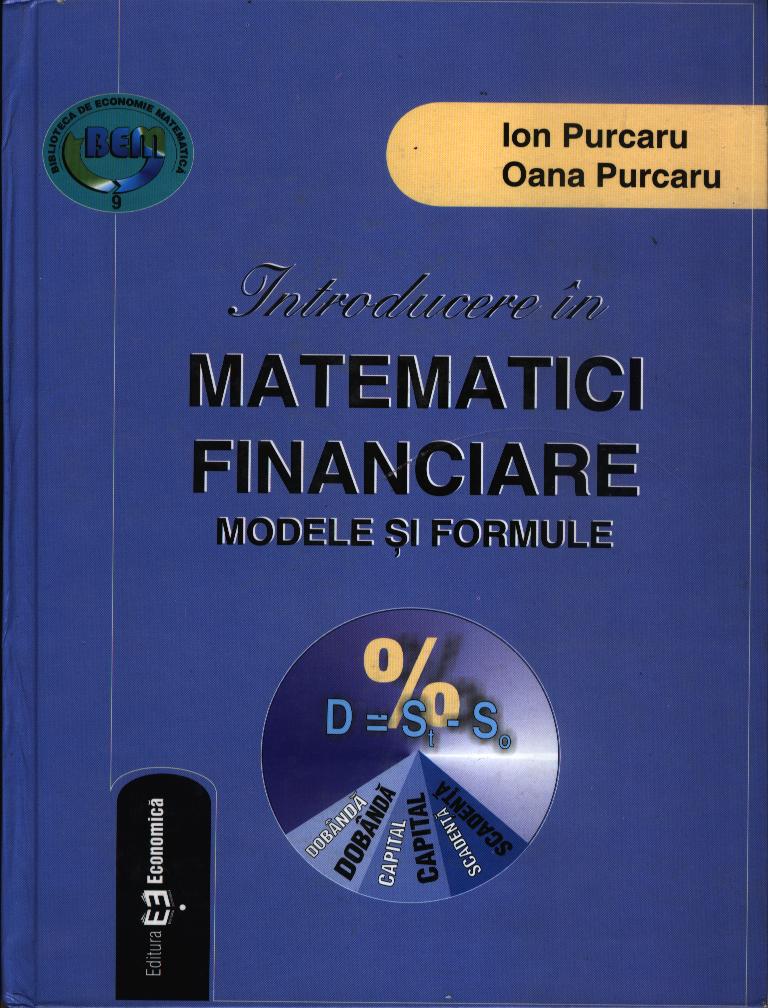 UZATA - Matematici financiare , 973-709-118-3