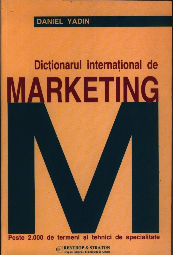 UZATA - Dictionarul international de marketing , 973-722-098-6