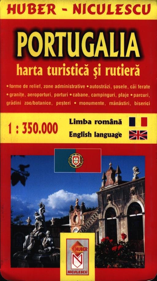 UZATA - Harta Portugalia , 973-568-865-4