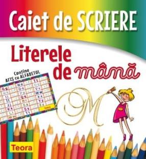 Caiet de scriere  Literele de mna