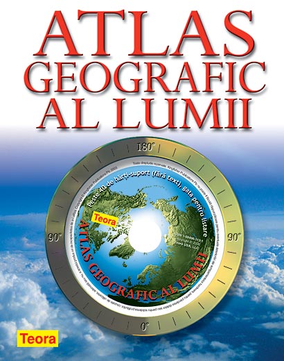 Atlasul geografic al lumii cu CD-ROM- coperta cartonata
