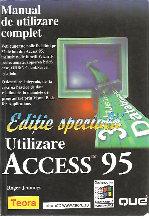 UZATA Utilizare Access 95, editie speciala