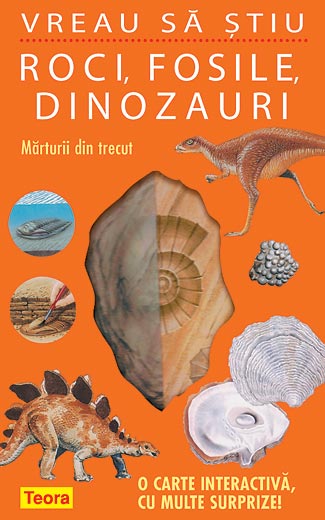UZATA - Roci, fosile, dinozauri - pagini cartonate