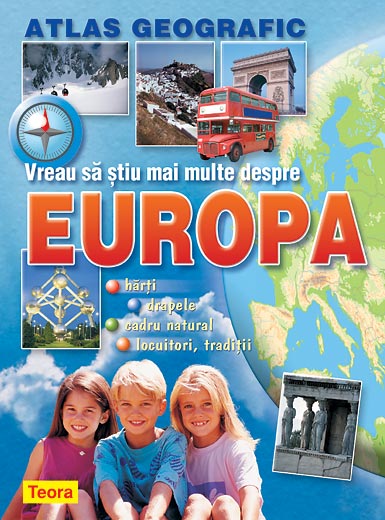 UZATA - Vreau sa stiu mai multe despre Europa - coperta cartonata