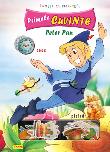 UZATA -Invata cuvintele cu Peter Pan - pagini cartonate