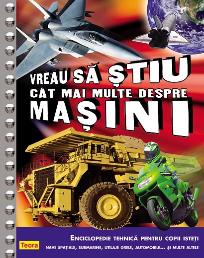 Vreau sa stiu cat mai multe despre masini - coperta cartonata 2010 __